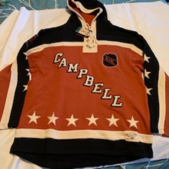 Reproduction NHL Campbell Conference hoodie - size large - Picture 1 of 3